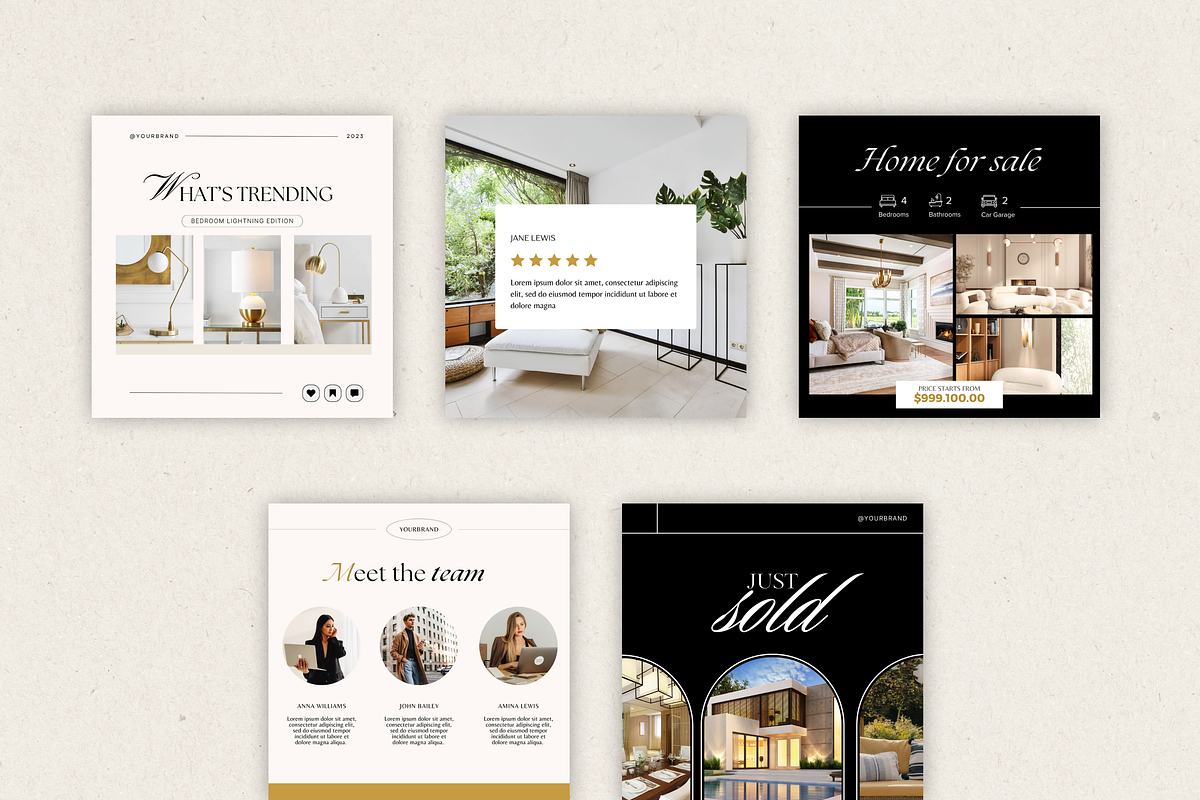 Real Estate Social Media Templates preview 3