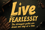 WELLDRUNE - Fearless Bold Stories, a Handwritten Font by HypeWorksCo (Thumbnail 5 of 17)