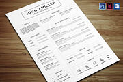 Clean Resume, a Resume Template by CodePower (Thumbnail 1 of 4)