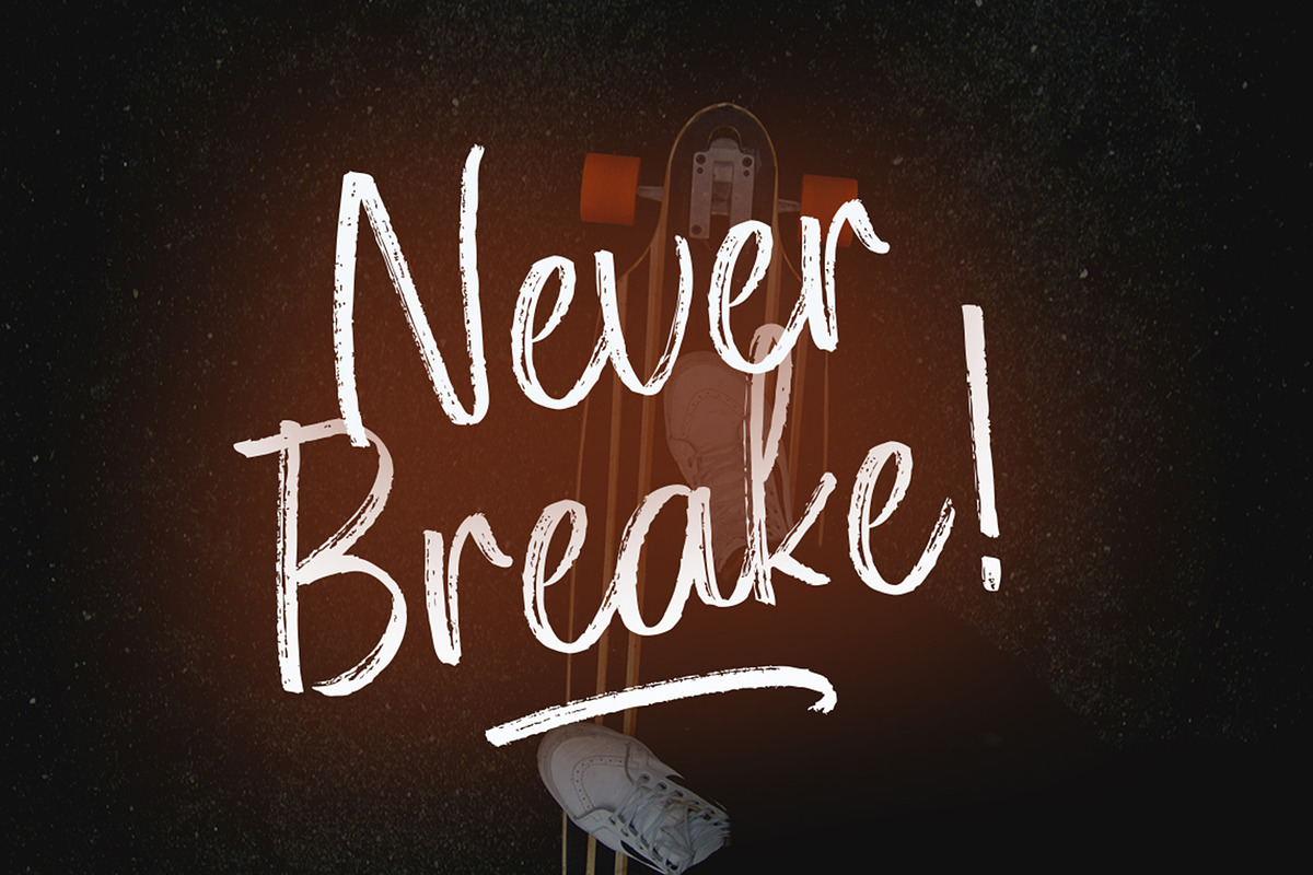 Bestome Brush, a Script Font by Stripes Studio (Photo 5 of 9)