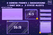 Kawaii twitch overlay package, a Social Media Template by 2SUNS (Thumbnail 3 of 3)