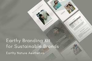 Sustainable Fashion Social Media Kit, a Social Media Template by batang