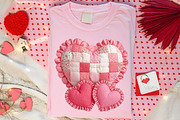 Retro Valentine's Heart PNG, an Illustration by Canvas Craft (Thumbnail 3 of 7)