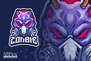 Zombie Mascot Esport Logo, a Branding & Logo Template by prps.std (Thumbnail 1 of 2)