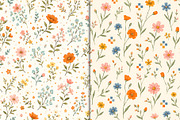 Delicate Ditsy Floral Patterns, a Pattern Graphic by Artonix (Thumbnail 5 of 5)