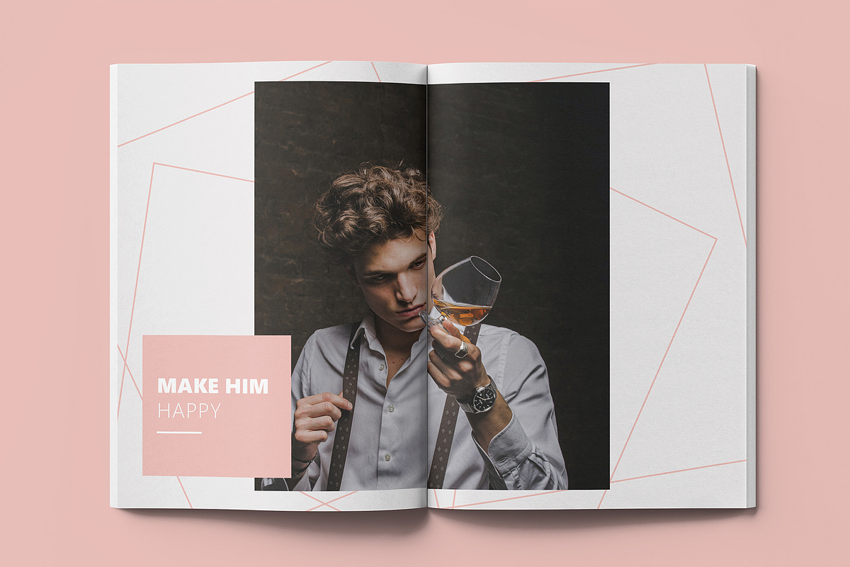 Vintage Retro Fashion Magazine, a Magazine Template by Brand Square (Photo 11 of 12)