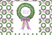Mardi Gras Wreath Bow Frames DIY, a Graphic by LABFcreations (Thumbnail 1 of 4)