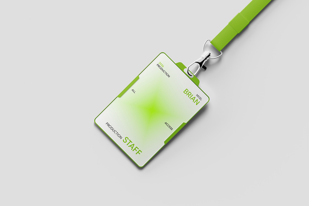 Id Card Mockup, an Advertising Mockup by scribrostudio (Photo 4 of 10)