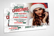 Christmas Greeting Card, a Card Template by AfzaalGraphics (Thumbnail 1 of 4)