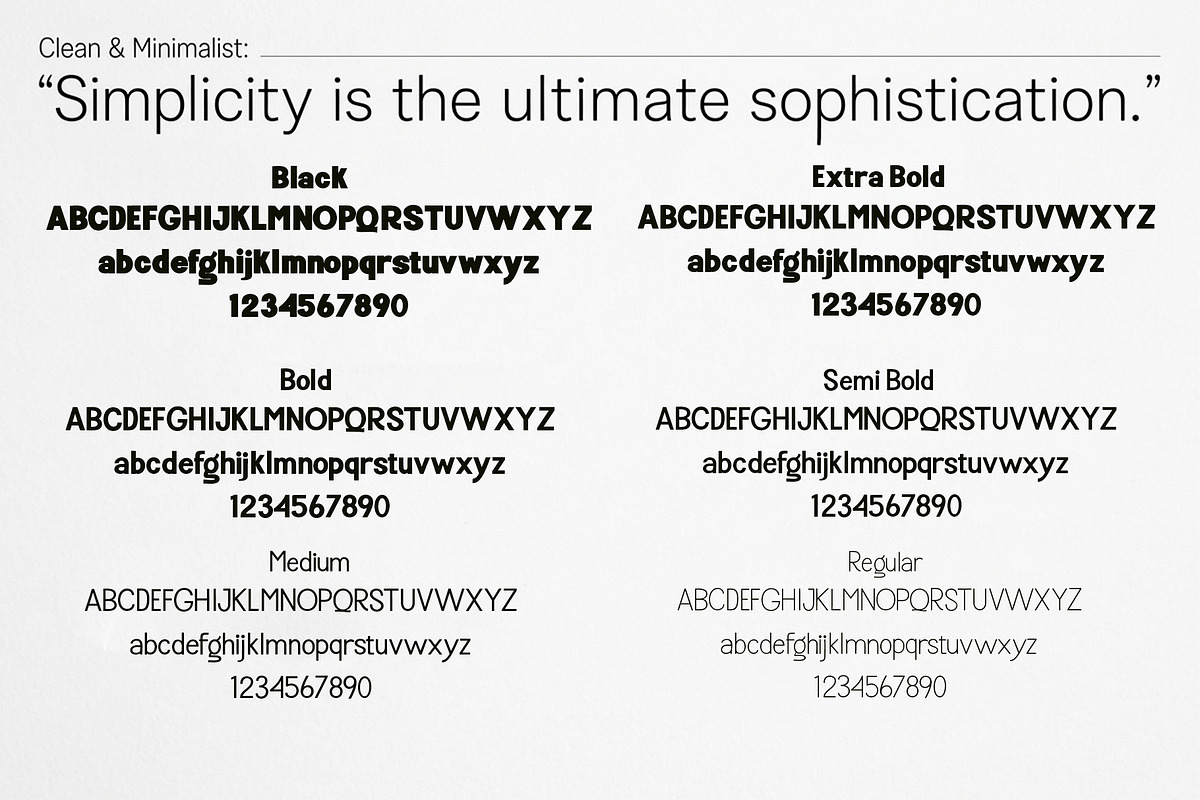 Seramo, a Sans Serif Font by Sulthan Studio (Photo 11 of 13)