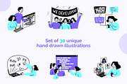 Web Development Concept Set Vector, an Object Graphic by 35lab (Thumbnail 2 of 6)
