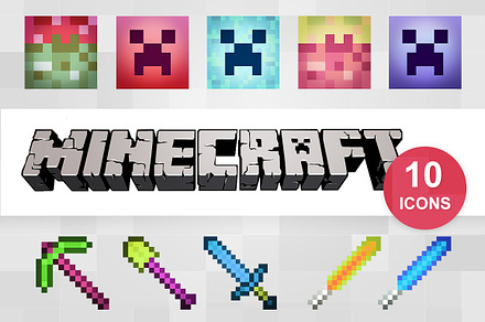 10 Hyper Minecraft Icons