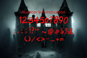 Scarebrook - Horror Brush Font, a Handwritten Font by Dhabee (Thumbnail 6 of 7)