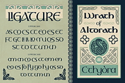 Sealgair, a Serif Font by Burntilldead (Thumbnail 6 of 11)
