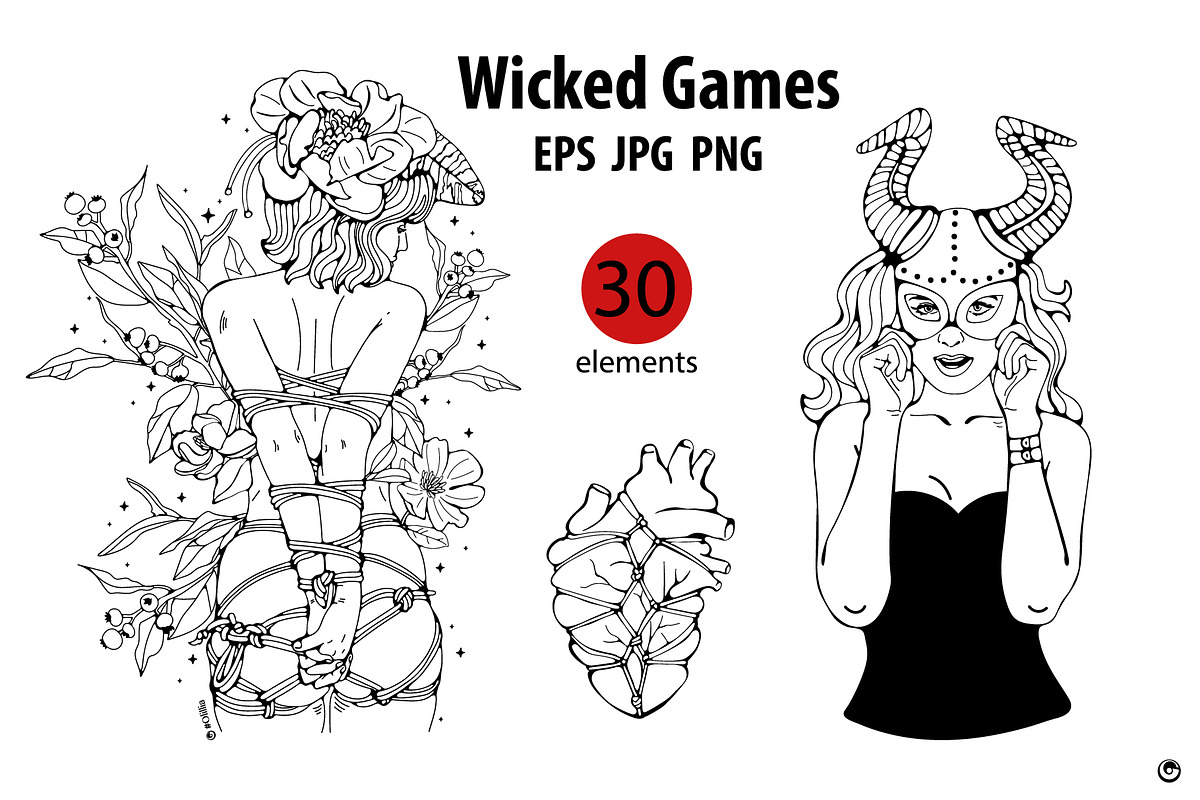 Wicked games, a Person Illustration by Olillia (Photo 6 of 6)