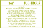 Naturally Changes font, a Font by weknow (Thumbnail 6 of 8)