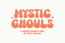 Mystic Ghouls - Groovy Display Font