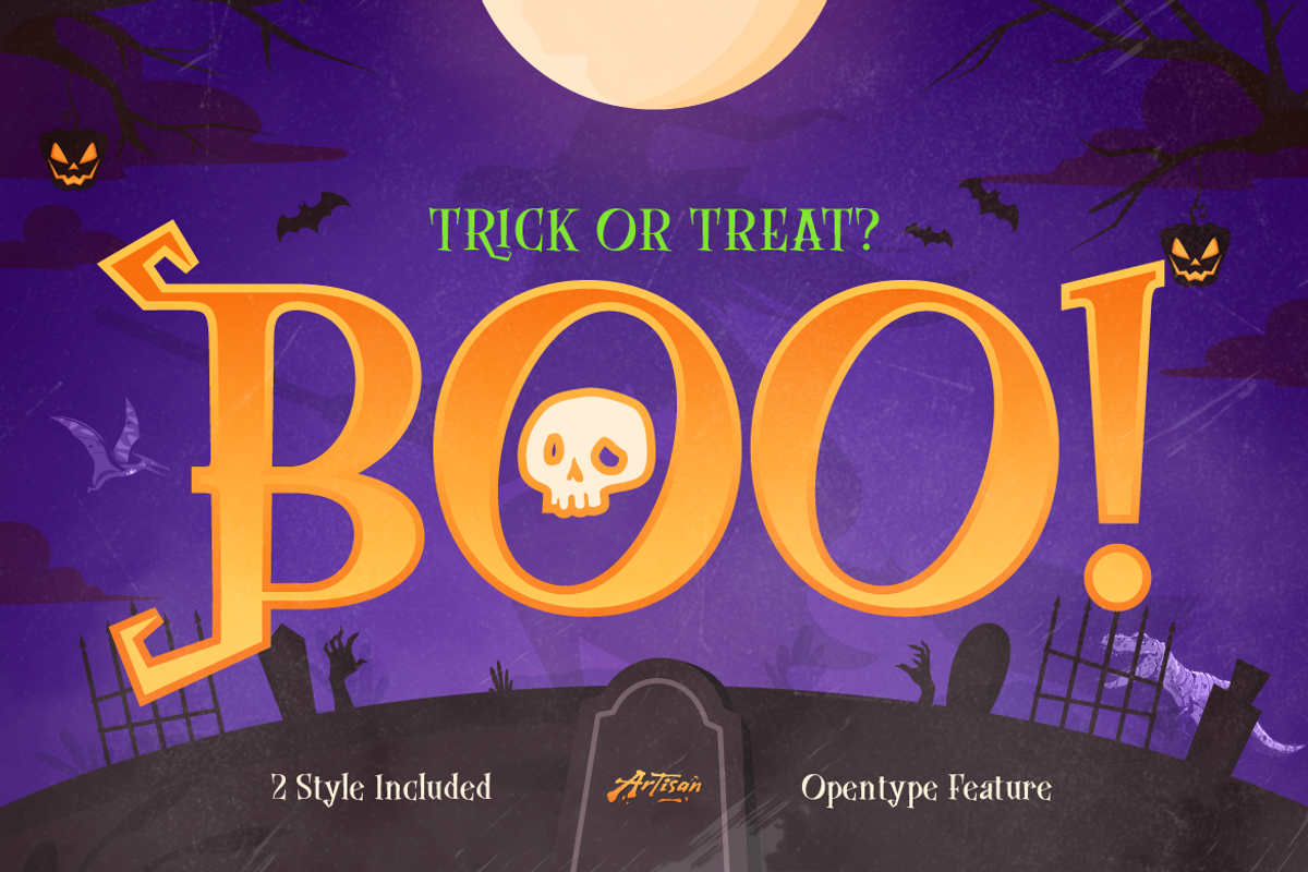 Madwitch - Halloween Font, a Serif Font by Artisan Themes (Photo 11 of 11)