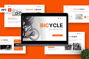 Bicycle - Sport Powerpoint, a Presentation Template by Deepslide Studio (Thumbnail 1 of 6)