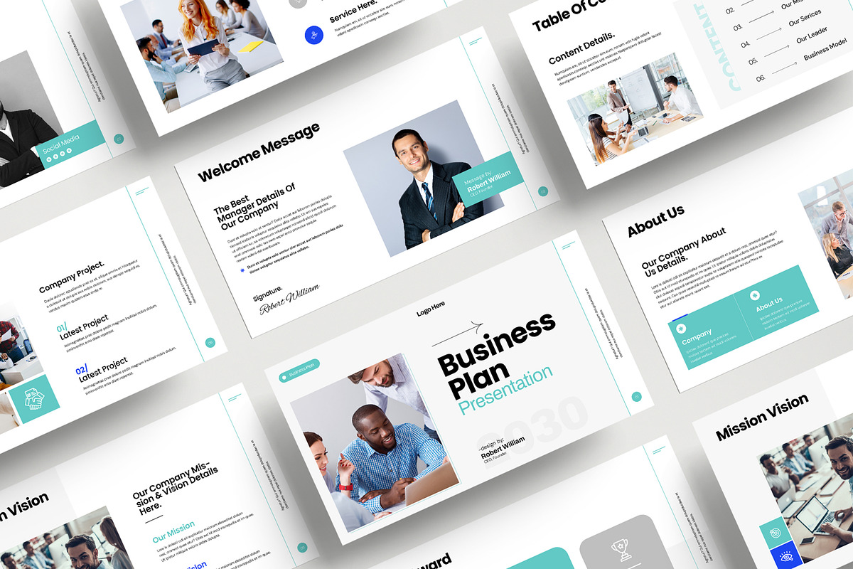 Business Plan Presentation Template
