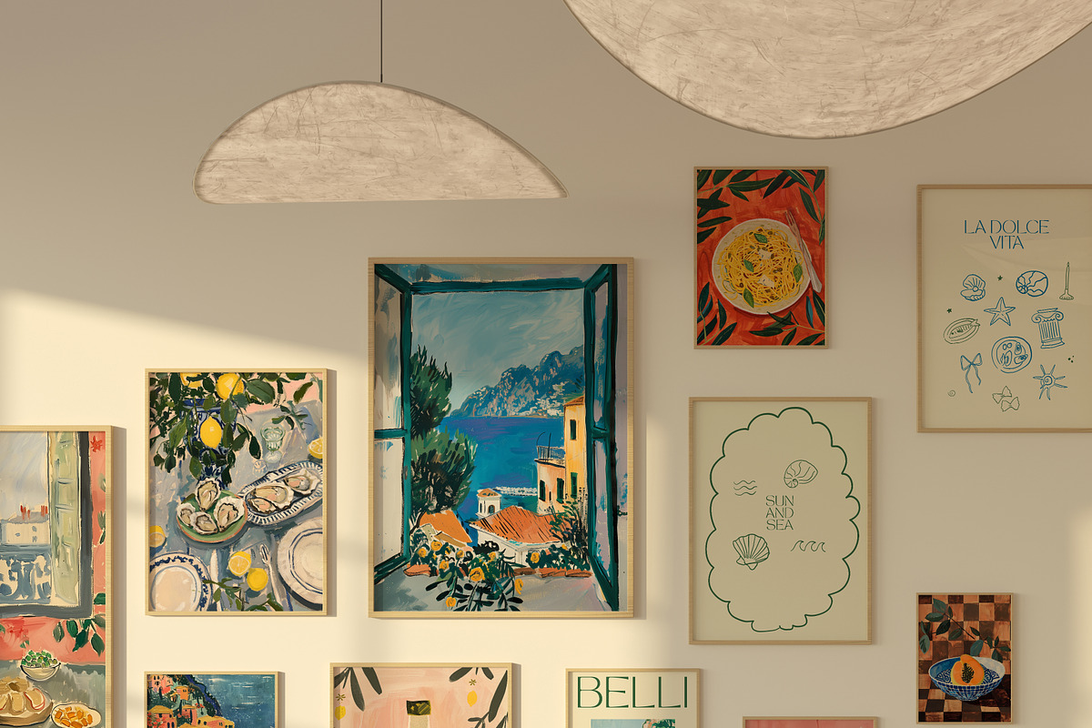 LA DOLCE VITA Doodles & Prints, an Object Graphic by Lana Elanor (Photo 10 of 15)