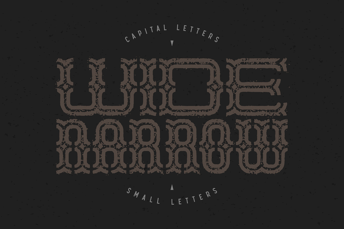 Deeply Rusted Font, a Slab Serif Font by Gleb Guralnyk (Photo 3 of 6)