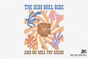 Boho Abstract Flower SVG Bundle, a Graphic by Clipart Bloom (Thumbnail 16 of 16)