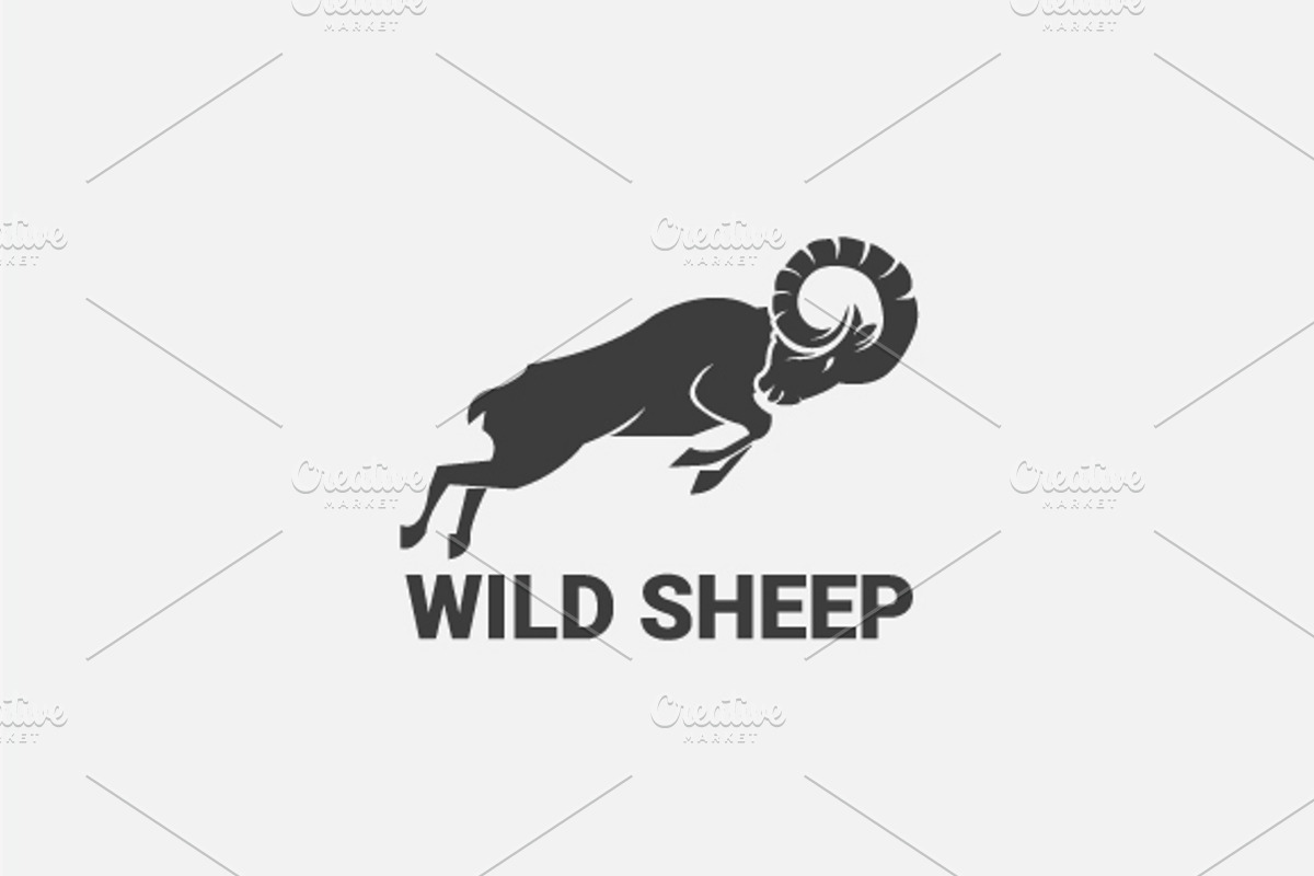 Sheep Logo, a Branding & Logo Template by Ben Naveed