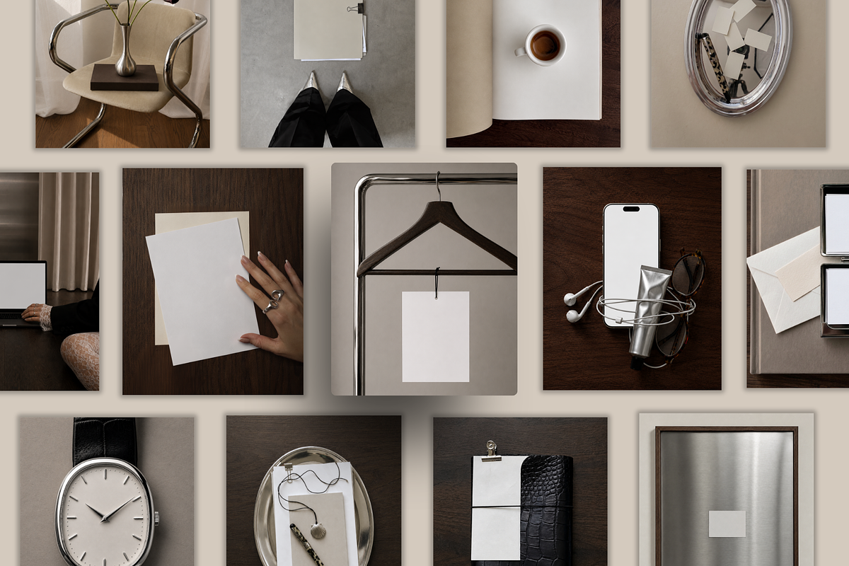 ESPRESSO Mockup-Style Canva Kit, a Social Media Template by Patrace Studio (Photo 5 of 12)