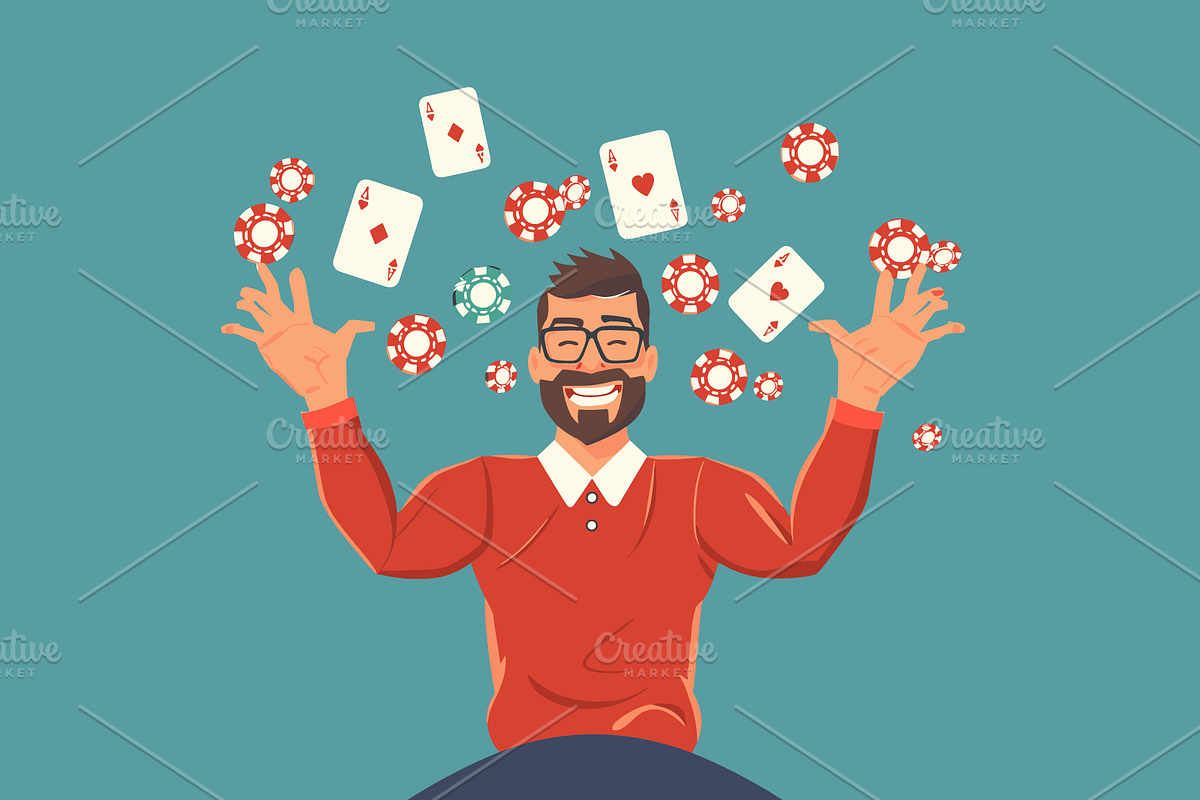 Casino Game and Gambling Illustrated, an Illustration by billpaxton.next (Photo 16 of 22)