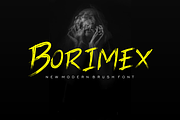Borimex - Font, a Handwritten Font by artchiles_design (Thumbnail 1 of 5)