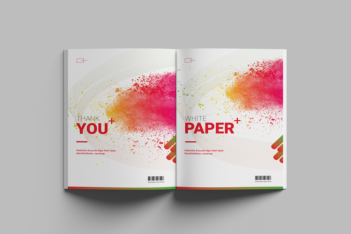 White Paper Template, a Brochure Template by Art Design Shop (Photo 9 of 10)