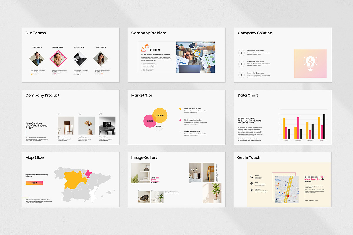 Project Proposal PowerPoint Template, a Presentation Template by evgenystudio (Photo 9 of 9)