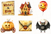 Halloween Sublimation Clipart, an Illustration by OK Design (Thumbnail 3 of 5)