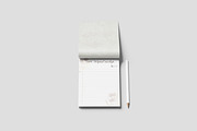 A6 NOTEPAD MOCKUP, a Print Template by NyakBiett (Thumbnail 5 of 11)