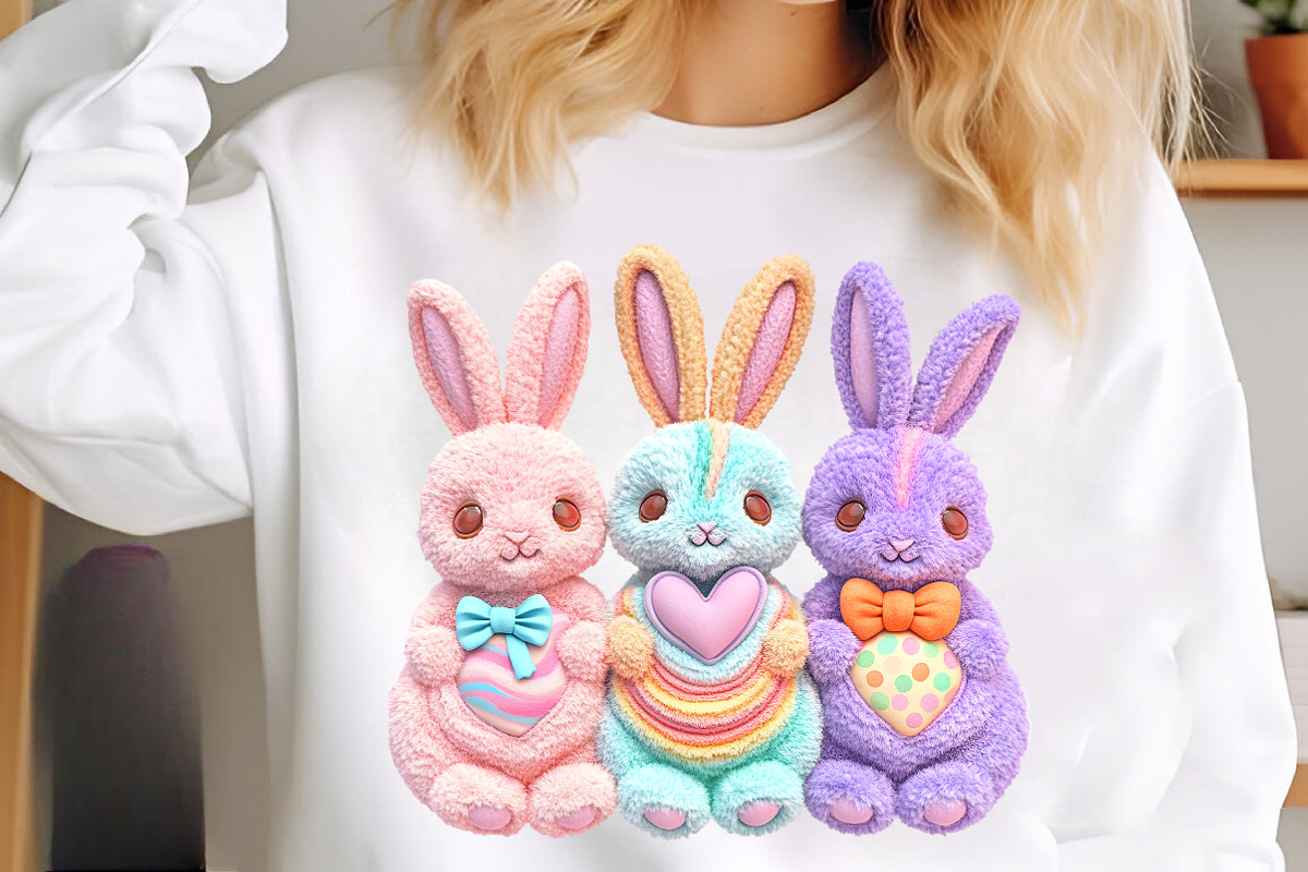 Crochet Latch Hook Easter Bunny PNG, an Illustration by SinaCreation (Photo 6 of 7)