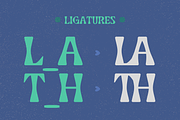 Bergia – Decorative Sans Serif Font, a Sans Serif Font by Hole Hope Design (Thumbnail 4 of 8)