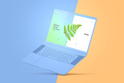 Macbook Mockup, a Mac Mockup by Mockup Supper (Thumbnail 1 of 14)