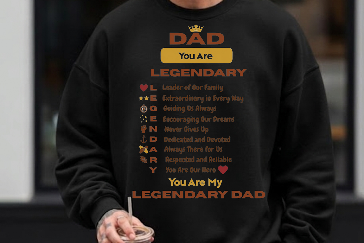 Dad You Are Legendary PNG, Dad Gift, a Graphic by Vector Portal (Photo 4 of 7)
