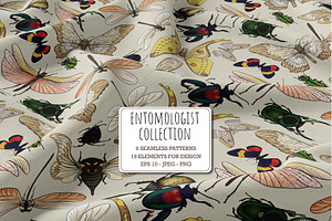 Etymologist's Set @ Seamless Pattern