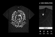Rue Porter Oversized T-Shirt Mockups, a Shirt Mockup by FLYERWRK (Thumbnail 11 of 11)