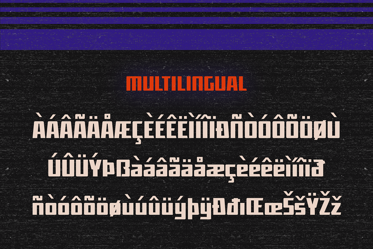 Revob – Modern Sporty Font, a Sans Serif Font by Drizy (Photo 4 of 9)