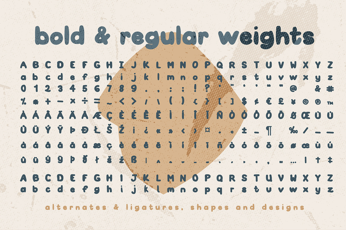 Plumpton Cute Bubbly Font Family, a Handwritten Font by Craft Graphic Type (Photo 2 of 10)