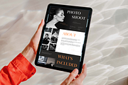 Photographer. Canva Website Template, a Marketing Template by KaluginaWEB (Thumbnail 5 of 6)