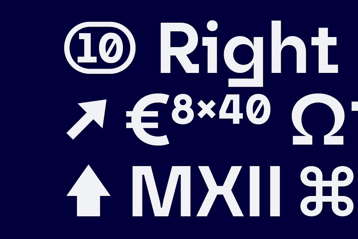 Unytour Display Pro, a Sans Serif Font by NicolassFonts (Photo 4 of 6)