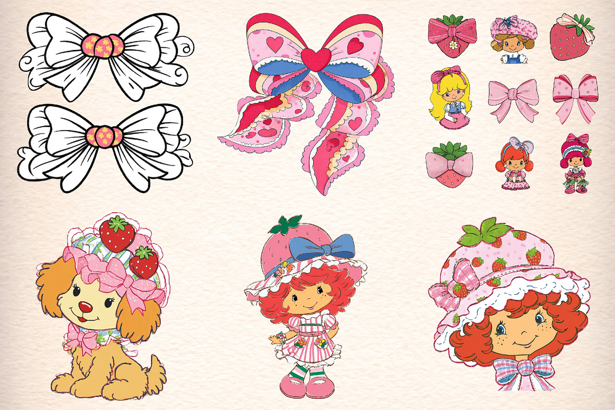 Strawberry Coquette Bow, an Illustration by Digital Artistic99 (Photo 4 of 11)