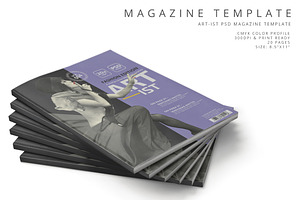 Art-ist Magazine Template Vol.4