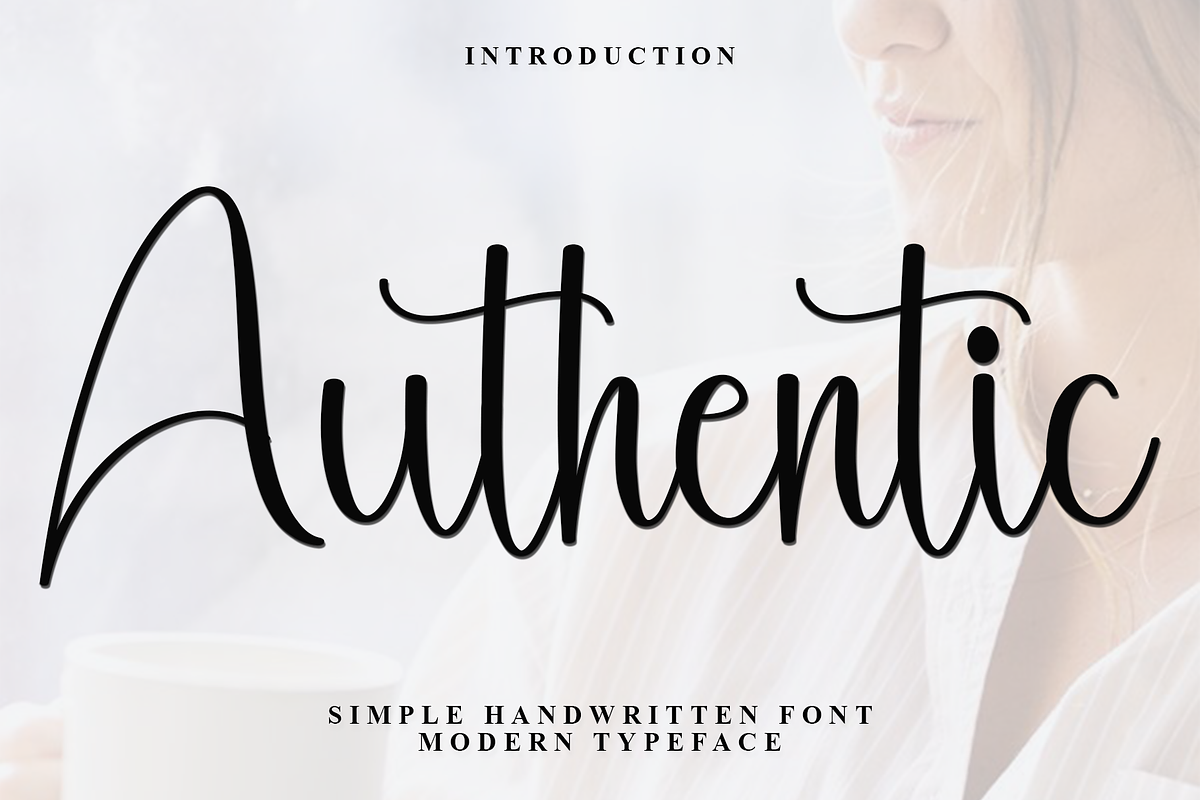 Authentic, a Handwritten Font by FreshTypeINK (Photo 1 of 8)