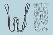 Wire Font, a Font by Handmadefont (Thumbnail 2 of 9)