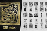 28 IN 1 VINTAGE LETTERS COLLECTION, a Symbol Font by Graphic Spirit (Thumbnail 4 of 31)